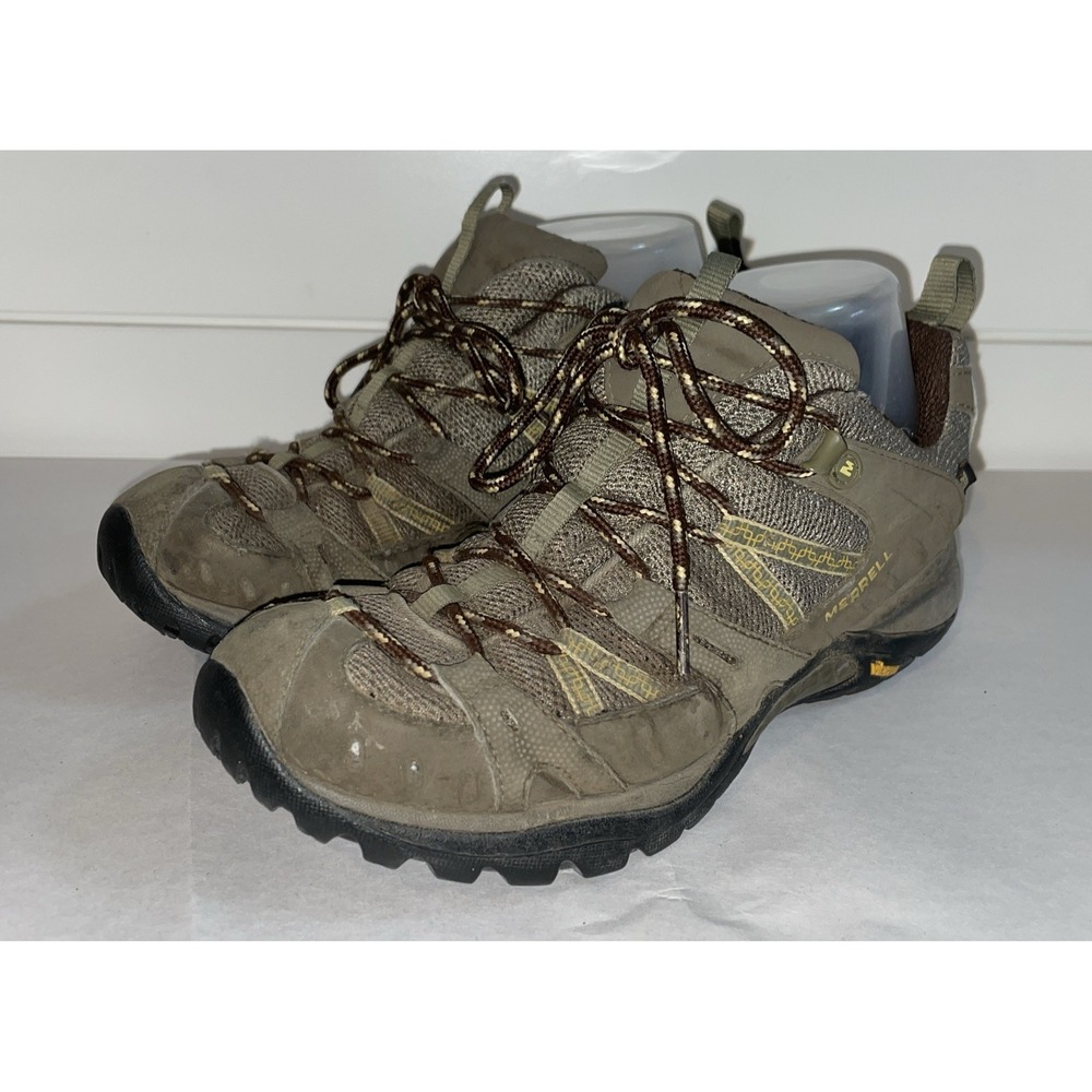 Merrell Siren Sport Gore-Tex XCR Brindle Outdoor Shoes Size 8‎ Brown Tan